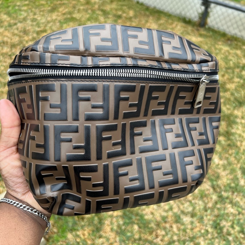 Fendi Belt Bag - Brown nappa leather belt bag - Picture 8 of 10